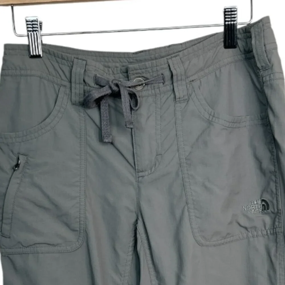 The North Face Tempest Pants Womens Size 4 Gray | Outdoor | Hiking‎ Trail Preppy - Picture 2 of 8